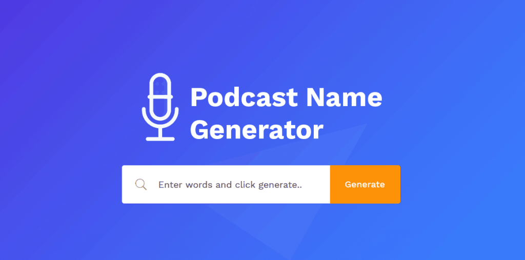 Videos name. Podcast Generator.